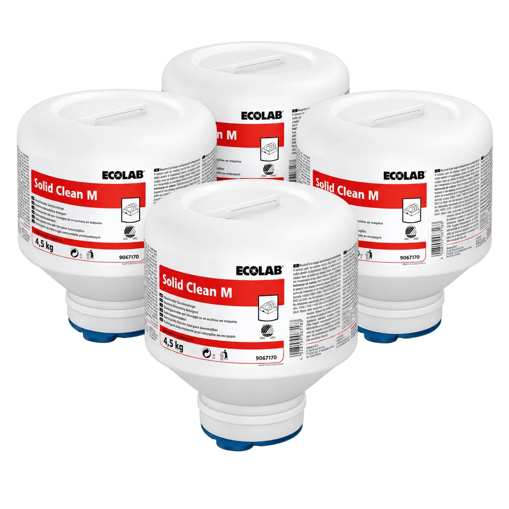 Solid Clean M 4x4,5 kg - Maskindiskmedel